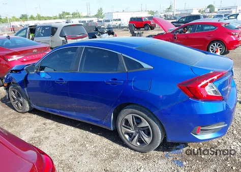 2020 Honda Civic Lx from USA, damaged, VIN 19XFC2F64LE010597
